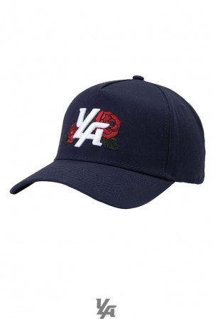 Sombreros YoungLA Yla Flower Hats Hombre Azul Marino | 04GVJRCMH