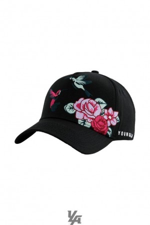 Sombreros YoungLA Zen Hats Hombre Negras | 40HCEPVIZ