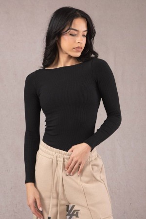 Tops YoungLA Grace Top Mujer Negras | 85LTMQASE