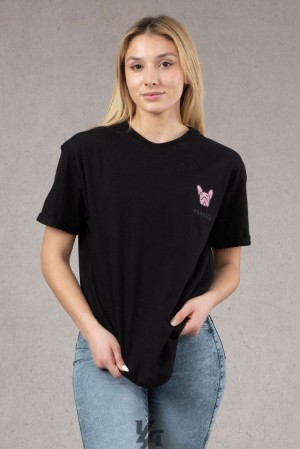 Tops YoungLA Iggy Oversized Tee Mujer Negras | 72OZVWQYD