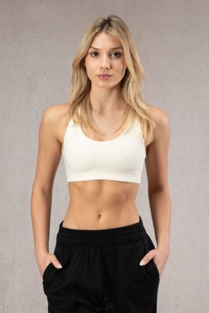 Tops YoungLA Og Racerback Mujer Blancas | 24LTNMHRW