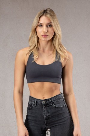 Tops YoungLA Og Racerback Mujer Negras | 13FDMWIQA