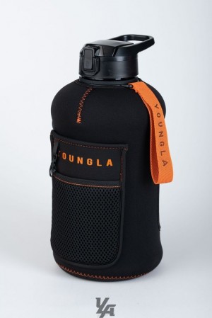 Water Jug YoungLA Lah-jug Hombre Negras | 81LVIARBN